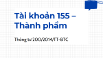 Tài khoản 155 - Thành phẩm