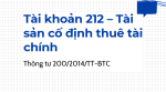 Tài khoản 212