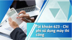 Tài khoản 623